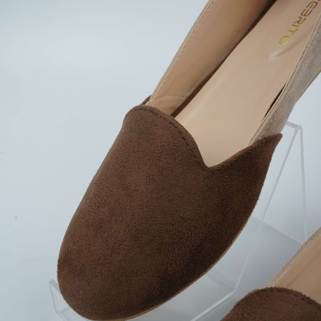 Shimmer Maple Glow loafers