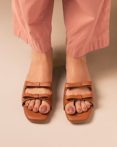Mustard Charm Flats
