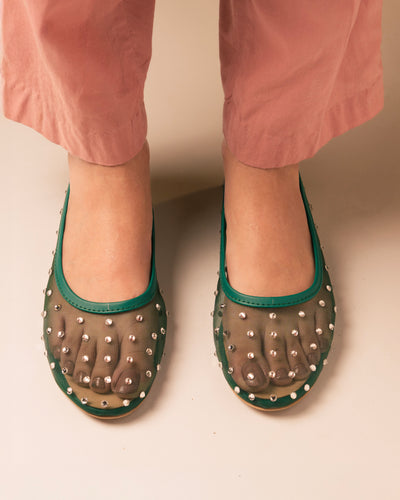 Crystal Greeno Pumps