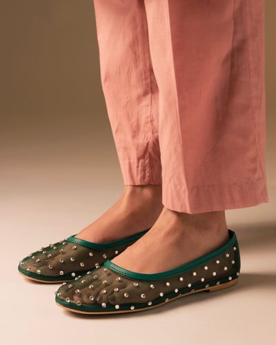 Crystal Greeno Pumps