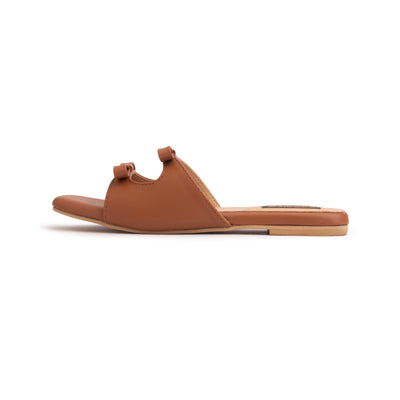 Mustard Charm Flats